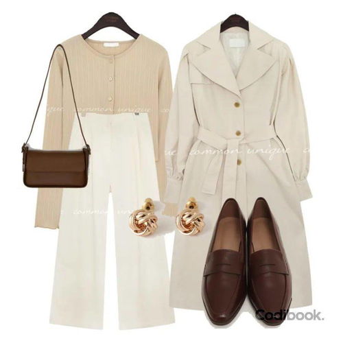 秋冬氣質(zhì)穿搭指南 大衣、毛衣與闊腿褲的時(shí)髦組合